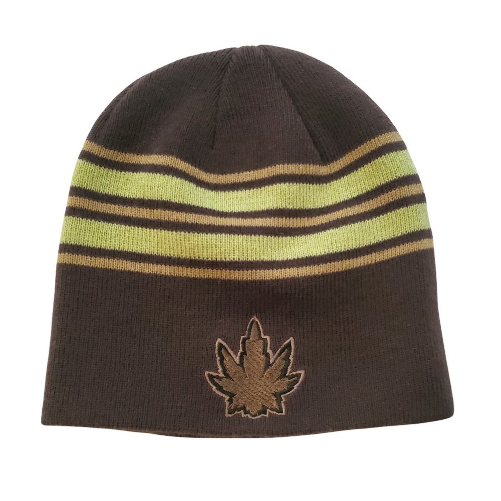 Vintage Embroidered 420 Knit Beanie